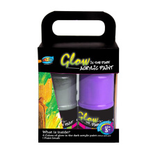 A0225 4 * 120ml Pintura Glow in the Dark Art